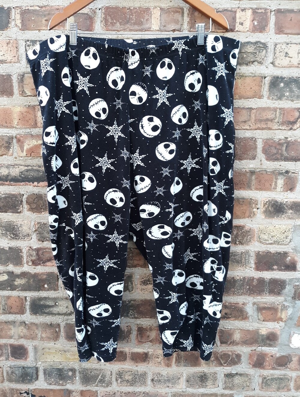 Disney Nightmare Before Christmas Pajama Pants Womens 2X Jack Skellington Fleece